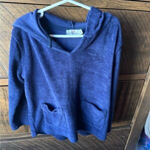 Vineyard Vines Kids Navy Hooded Swim Cover Up Set